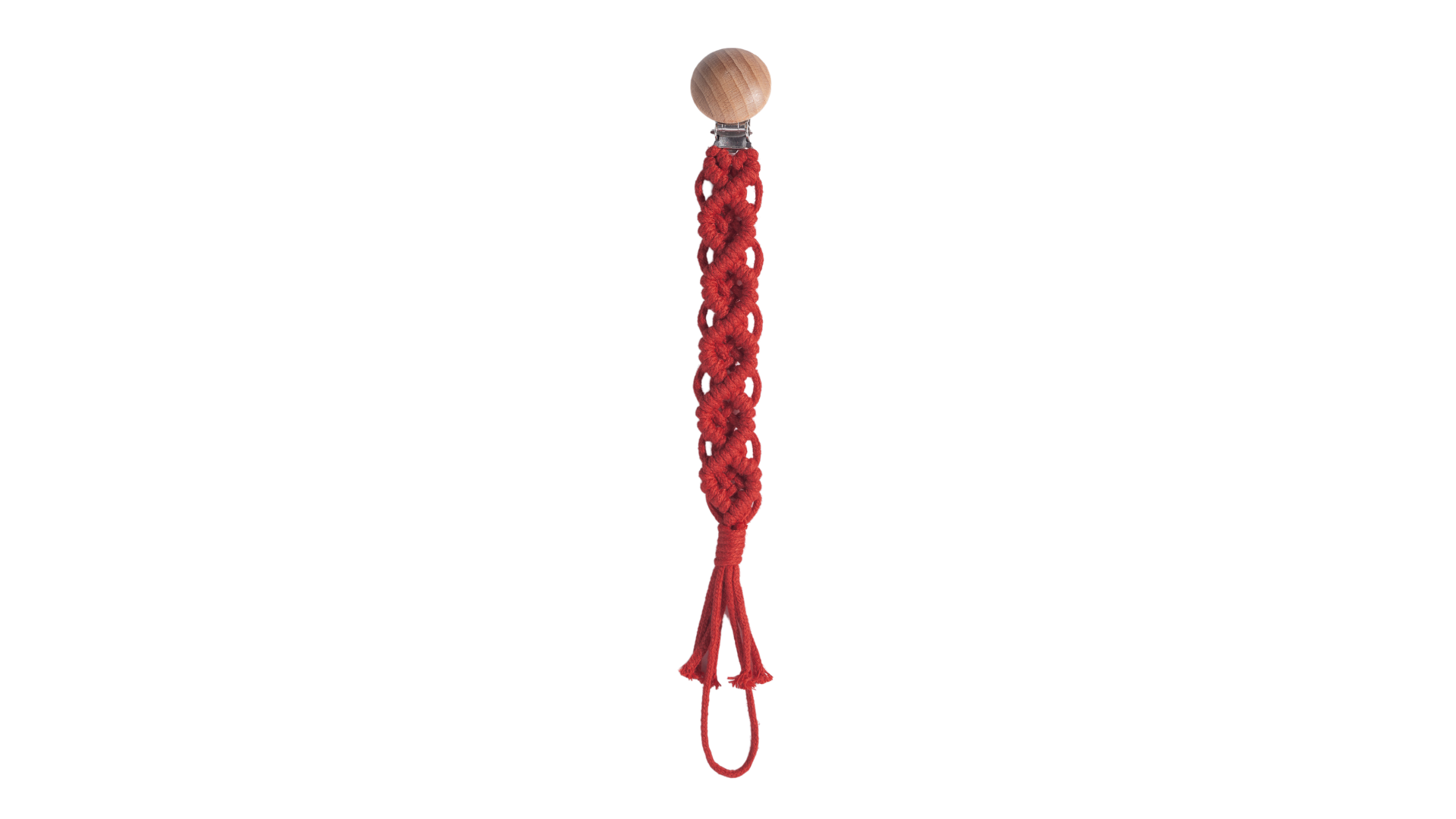 Macrame Pacific Clip Classic Colourful 25cm length