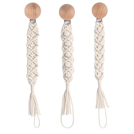 Macrame Pacific Clip Classic White