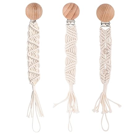 Macrame Pacific Clip Classic White